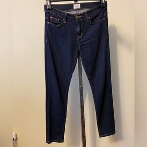 Hudson Jeans, dark wash with UK flag details